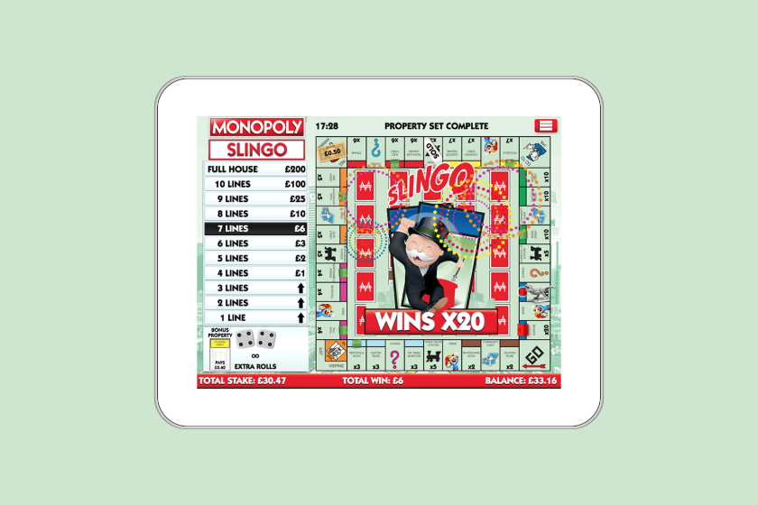 monopoly slingo online