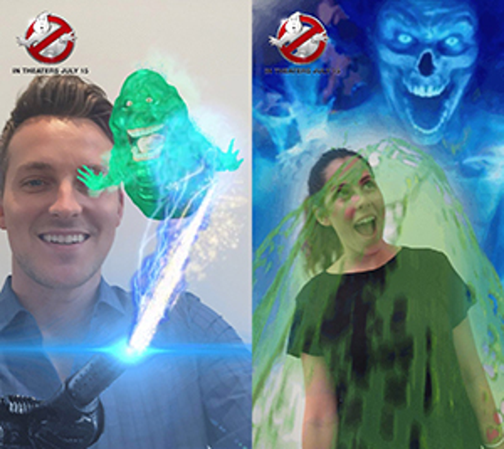 Ghostbusters Haunts ‘Snapchat’ Ghostbusters Haunts ‘Snapchat’