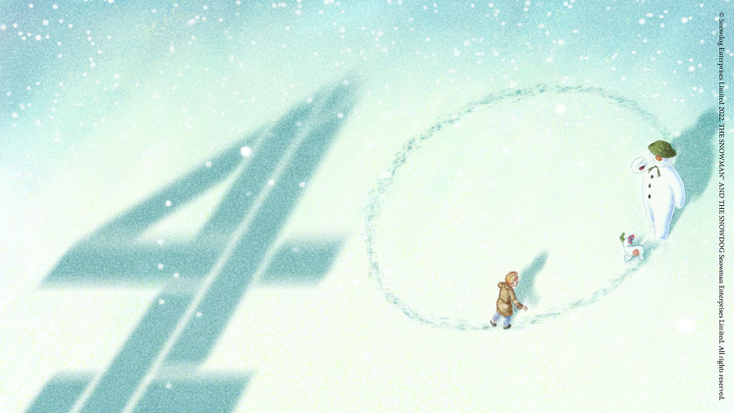 "The Snowman" 40th. "The Snowman" 40th.