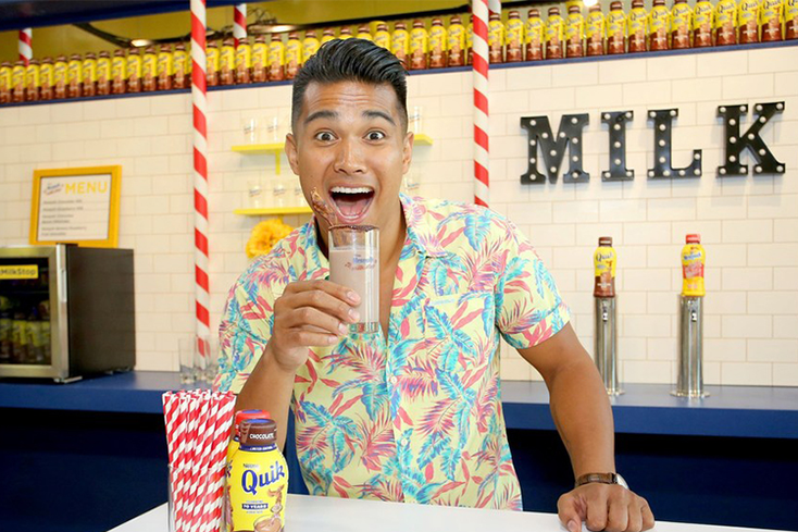 Nesquik Celebrates Milestone with Pop-Ups Nesquik Celebrates Milestone with Pop-Ups