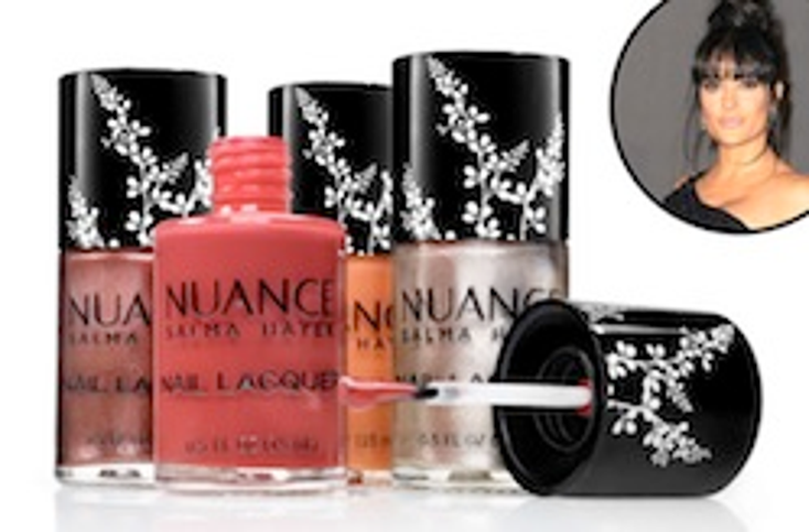 Selma Hayek Adds Nail Polish Line Selma Hayek Adds Nail Polish Line