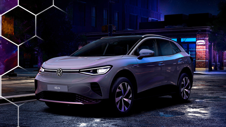 The Volkswagen ID.4.