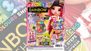 Rainbow High Magazine cover.