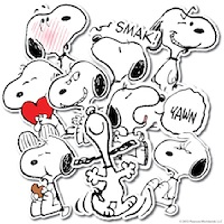 Snoopy Gets Facebook Stickers Snoopy Gets Facebook Stickers