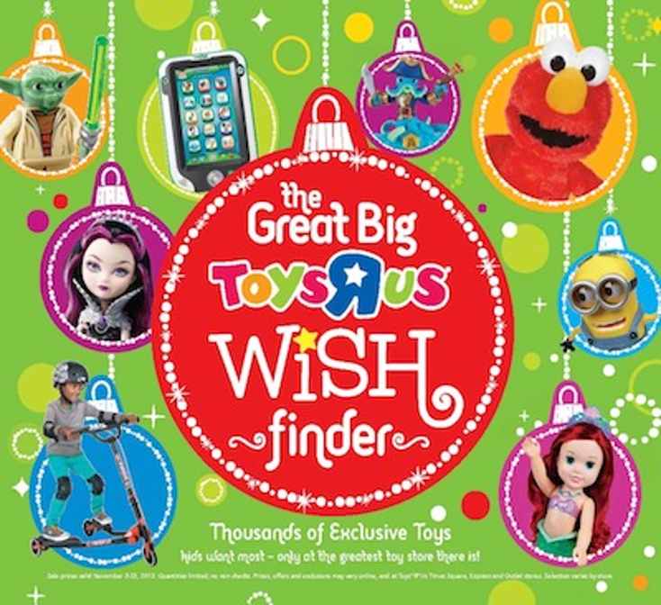 TRU Gift Guide Heads into Homes