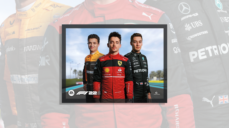 F1 drivers featured in “EA Sports F1 22."