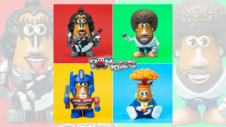 (From L to R): Gene Simmons of KISS, Transformers’ Optimus Prime, Bob Ross and Garbage Pail Kid, Adam Bomb (From L to R): Gene Simmons of KISS, Transformers’ Optimus Prime, Bob Ross and Garbage Pail Kid, Adam Bomb