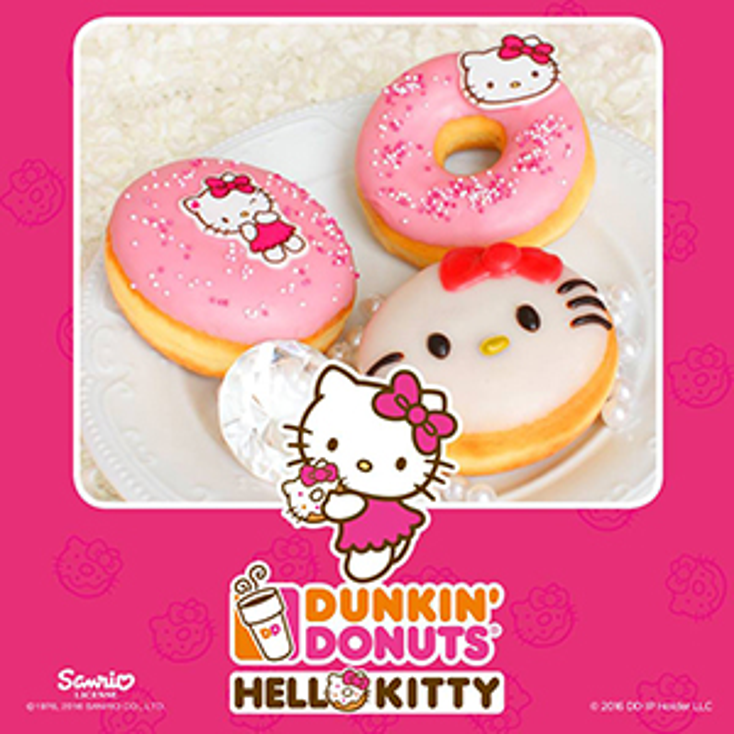 Hello Kitty Inspires Dunkin' Donuts in Germany