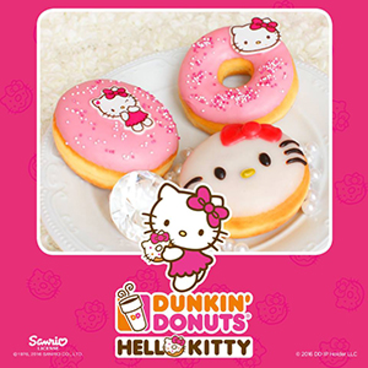 Hello Kitty Inspires Dunkin' Donuts in Germany Hello Kitty Inspires Dunkin' Donuts in Germany