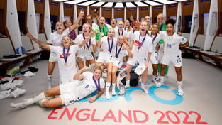 England Lionesses 2022 UEFA Women’s European Championships success