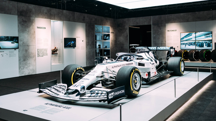 Design Lab, AlphaTauri AT01, Pierre Gasly winning car from 2020 Italian Grand Prix at Monza