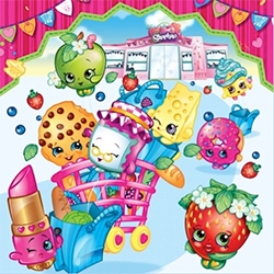 RoomMates JL1381M Shopkins Water Activated Removable Wallpaper Mural  105  ft x 6 ft  Amazoncom