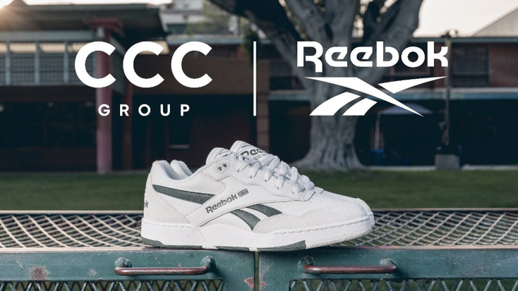 Promotional image for The CCC Group/Reebok partnership. Promotional image for The CCC Group/Reebok partnership.