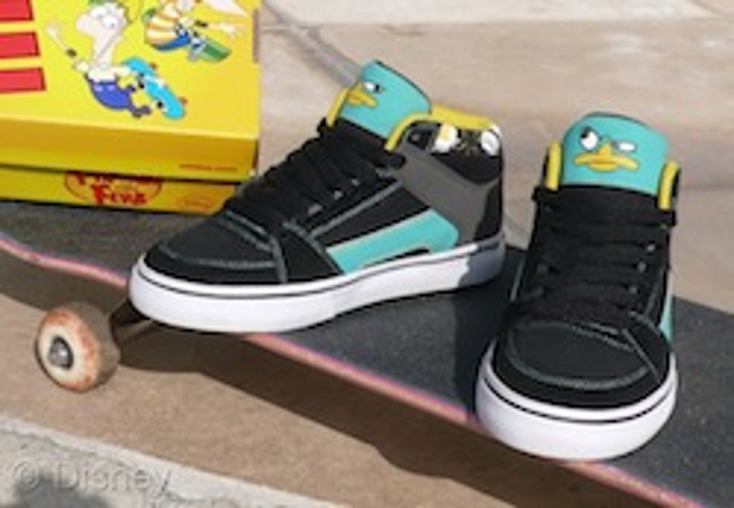 Etnies Launches 'Phineas and Ferb' Footwear