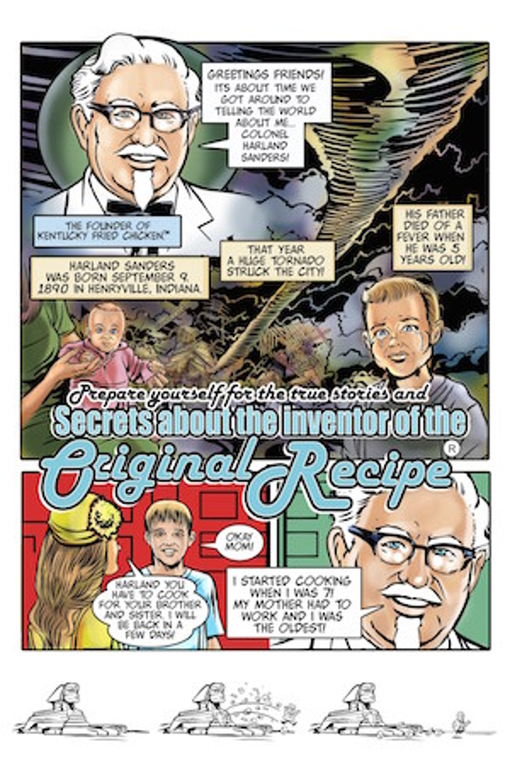 KFC Brings the Colonel to Comic-Con KFC Brings the Colonel to Comic-Con