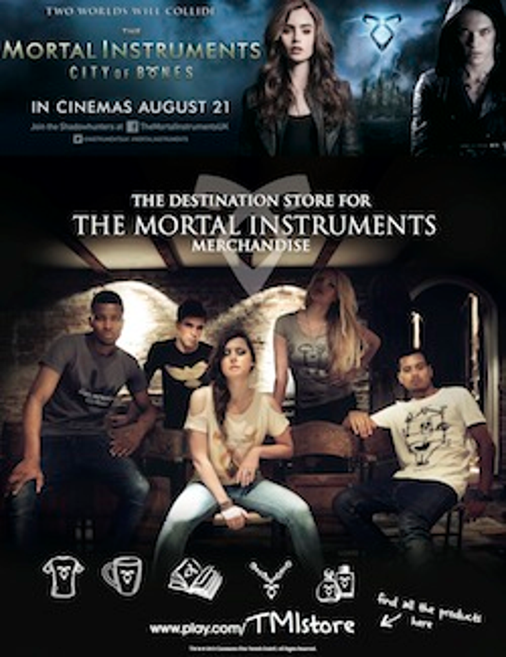 Sony Opens Mortal Instruments E-Shop Sony Opens Mortal Instruments E-Shop