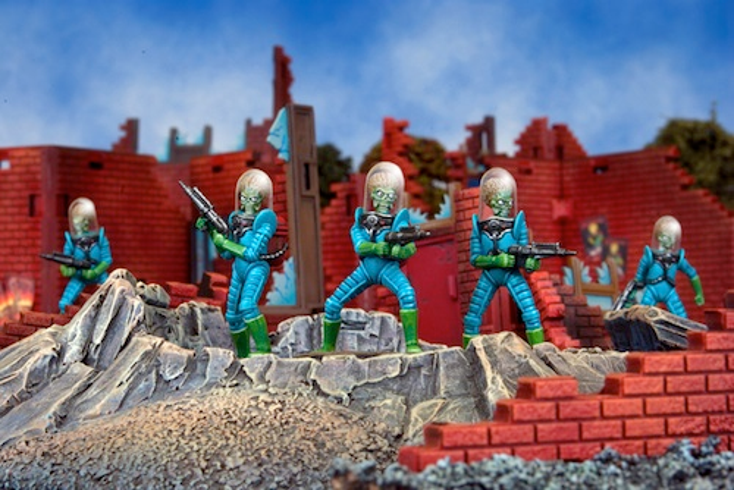 Mantic Plans Mars Attacks! Tabletop Game Mantic Plans Mars Attacks! Tabletop Game