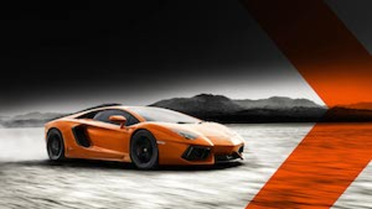 Lamborghini Signs for R/C Cars