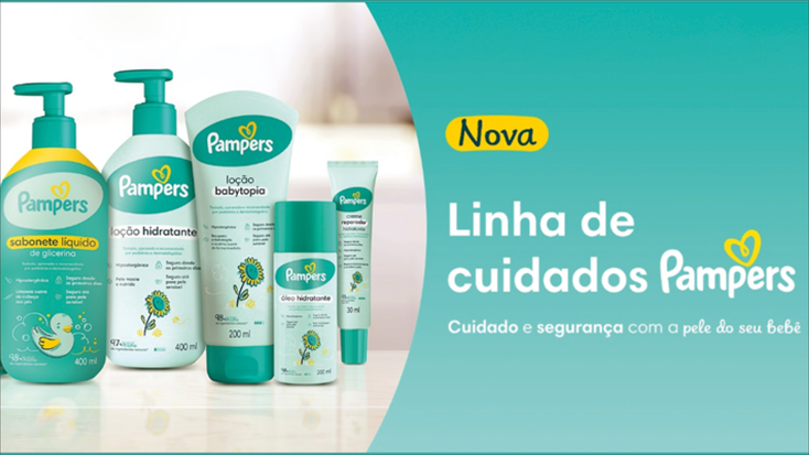 baby care line of Pampers, Grupo Boticário baby care line of Pampers, Grupo Boticário