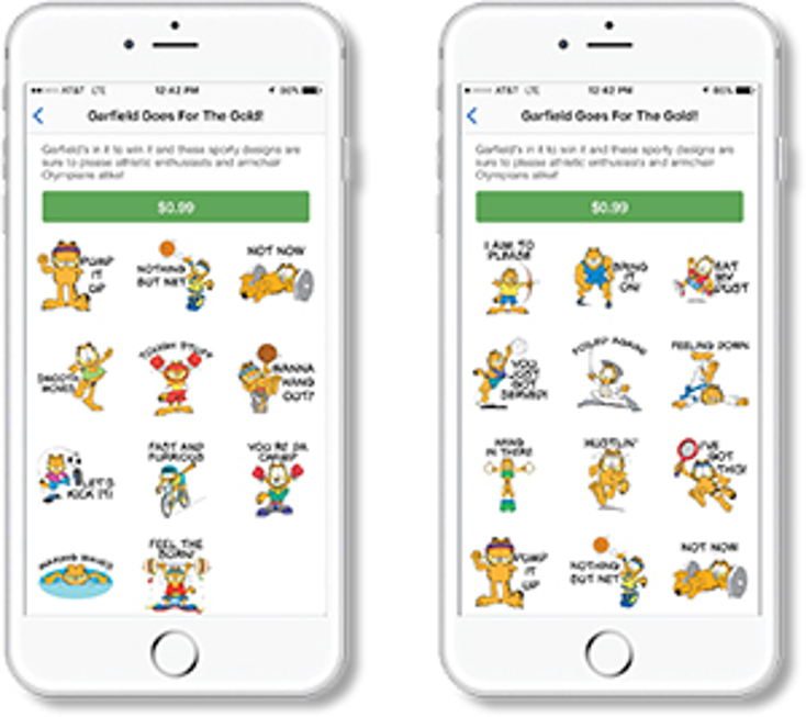 Garfield Emojis Head to the Olympics Garfield Emojis Head to the Olympics
