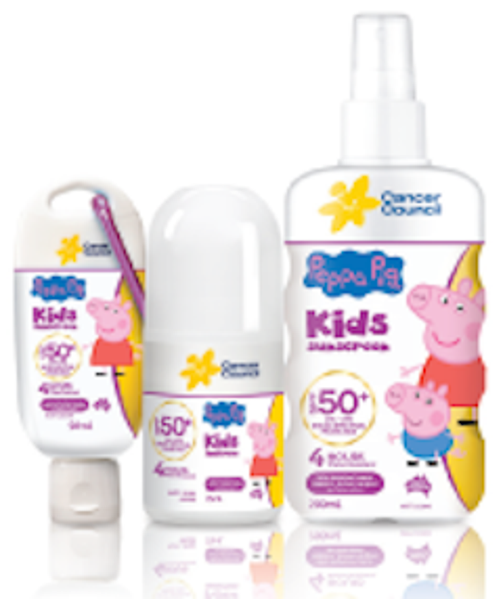 Peppa Pig Sunscreen Launches in Oz