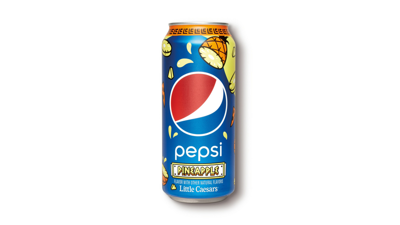 Pepsi Pineapple, Little Caesars Pepsi Pineapple, Little Caesars