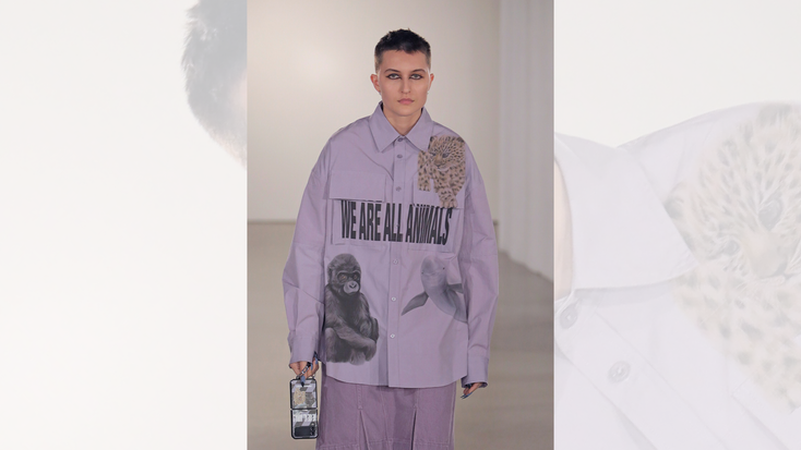 We Are All Animals CASETiFY Case, Metal Chain Phone Strap - Silver, Lavender “We Are All Animals” Baby Animals Graphic. We Are All Animals CASETiFY Case, Metal Chain Phone Strap - Silver, Lavender “We Are All Animals” Baby Animals Graphic.