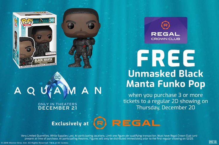 Regal to Give Film Fans Funkos