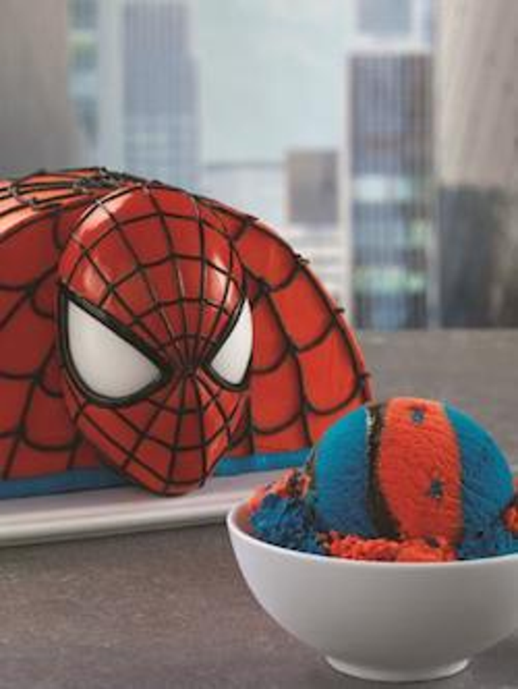 Spider-Man Visits Baskin-Robbins Spider-Man Visits Baskin-Robbins