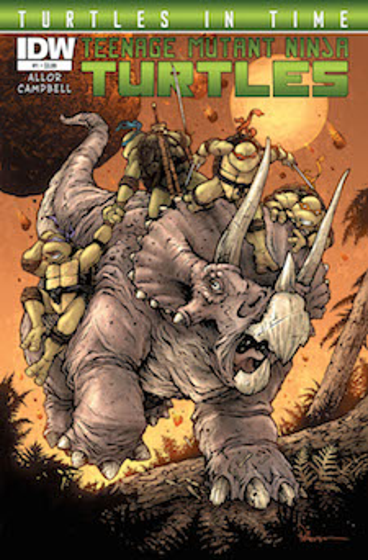 IDW Sends TMNT Through Time IDW Sends TMNT Through Time