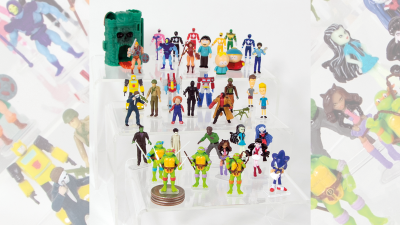 The newest line of action figures from World's Smallest The newest line of action figures from World's Smallest