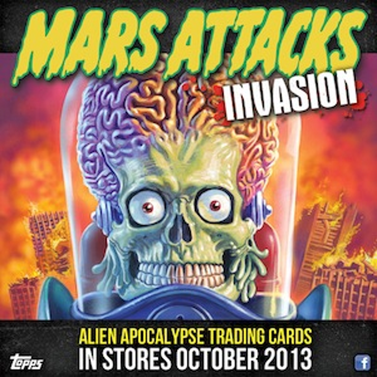 Topps Adds to Mars Attacks Cards