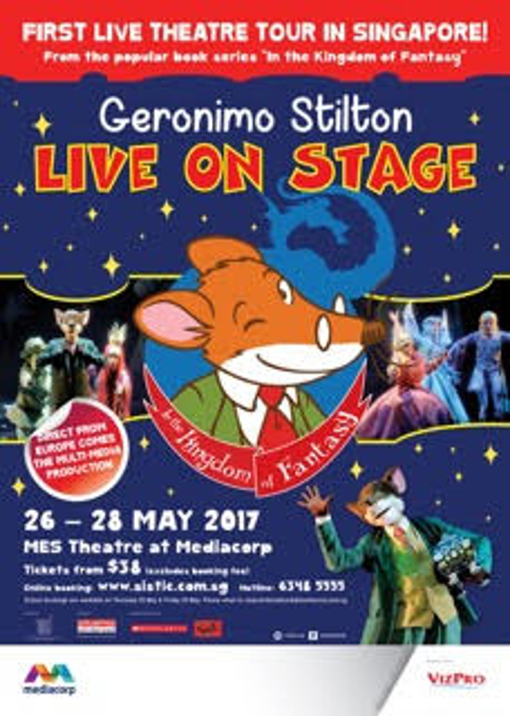 Geronimo Stilton Hits the Stage in Singapore Geronimo Stilton Hits the Stage in Singapore