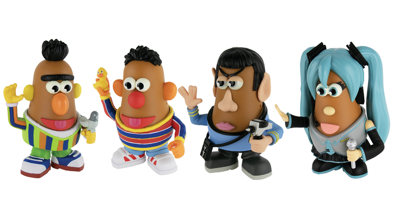 Series 3 of Poptaters collectibles includes characters from Sesame Street and Star Trek Series 3 of Poptaters collectibles includes characters from Sesame Street and Star Trek