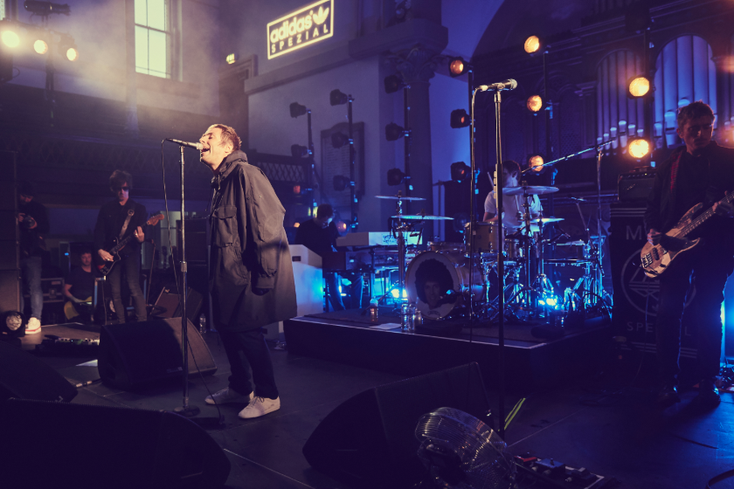 Liam Gallagher Goes Supersonic with Adidas Collab