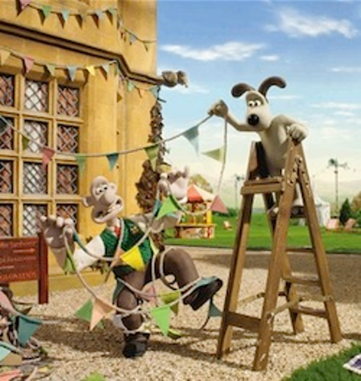 Wallace and Gromit Get U.K. Ride