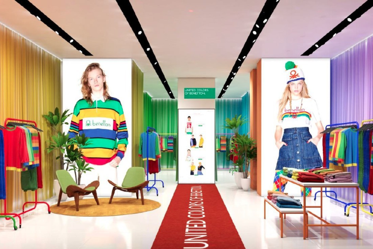 United Colors of Benetton Heads Across the Sea with U.S. Pop-Up