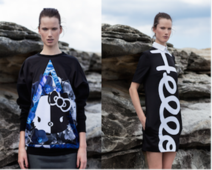 Hello Kitty Debuts Oz Fashion Collab Hello Kitty Debuts Oz Fashion Collab