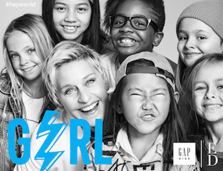 GapKids Partners with Ellen Degeneres GapKids Partners with Ellen Degeneres