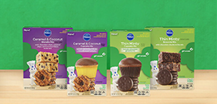 Girl Scouts Teams for Baking Mixes Girl Scouts Teams for Baking Mixes
