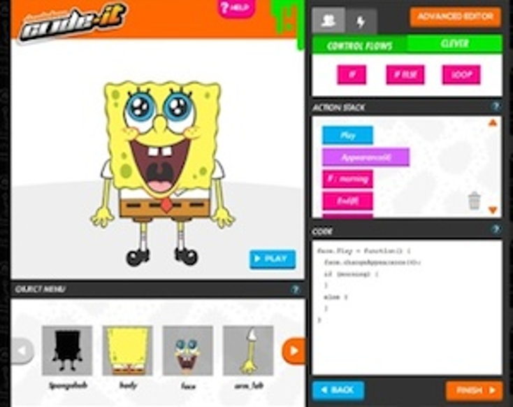 Nick U.K. Teaches Kids to Code Nick U.K. Teaches Kids to Code