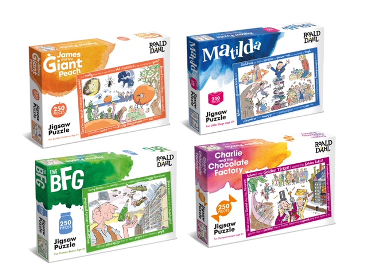 Roald Dahl Inspires New Puzzles Range Roald Dahl Inspires New Puzzles Range