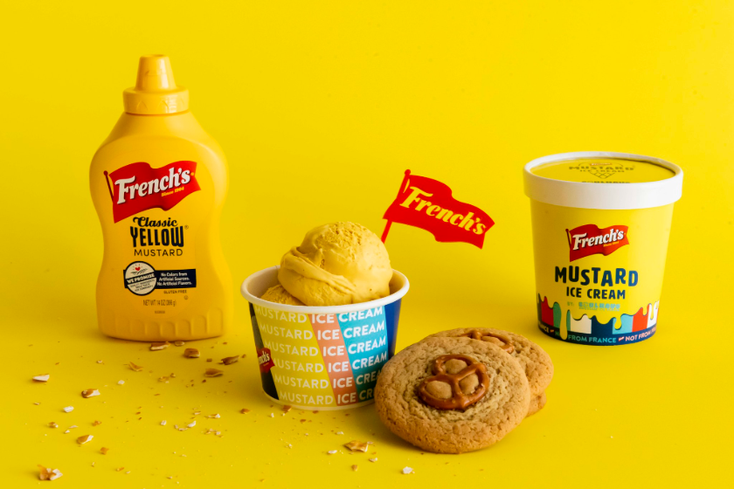 From Grill to Chill: CoolHaus, French’s Mix Up Mustard-Flavored Ice Cream