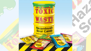 Toxic Waste Sour Candy.