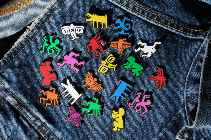 Pintrill Picks Keith Haring for Pin Collection