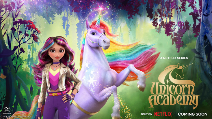 Promotional image for “Unicorn Academy.” 