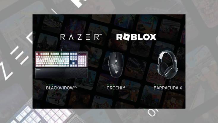 The Roblox x Razer collection.