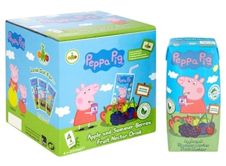 Peppa, TMNT Join Appy Juice at Tesco