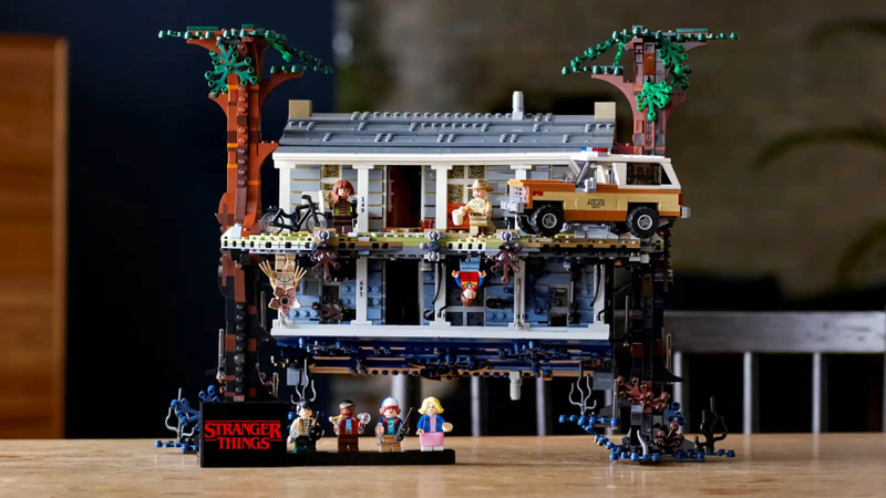 LEGO’s the Upside Down “Stranger Things” set.