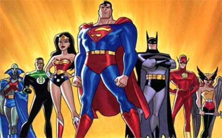 DC Super Heroes Head to the Office DC Super Heroes Head to the Office